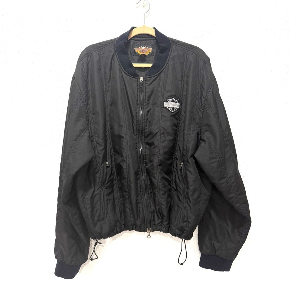 Harley-Davidson Black Bomber‎ Jacket XXXL